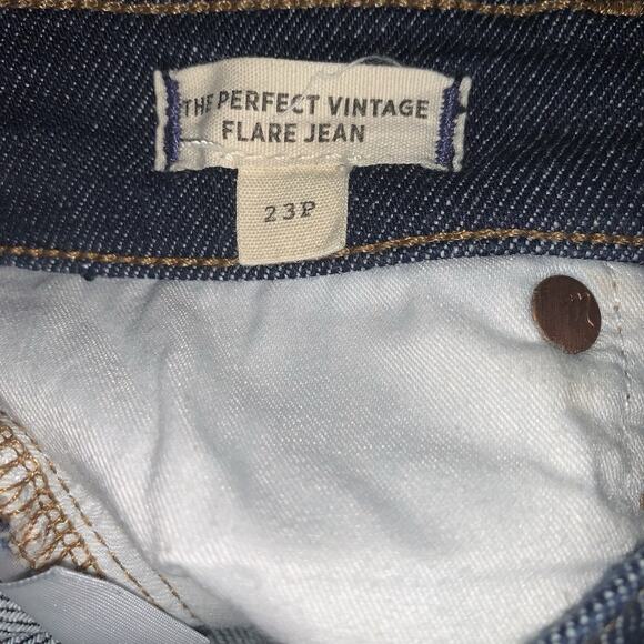 Madewell The Perfect Vintage Flare Jean in Wrenford Wash Size 23 P - Picture 11 of 11